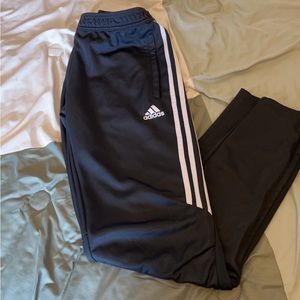 Dark grey adidas joggers